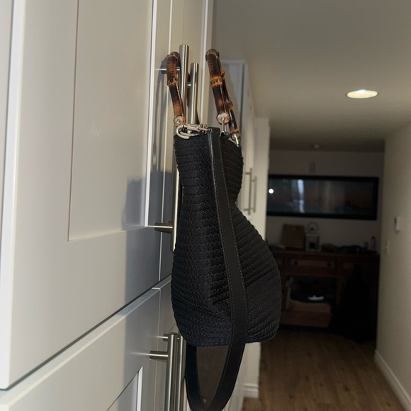 Gucci purse with bamboo handles - Picture 3 of 5